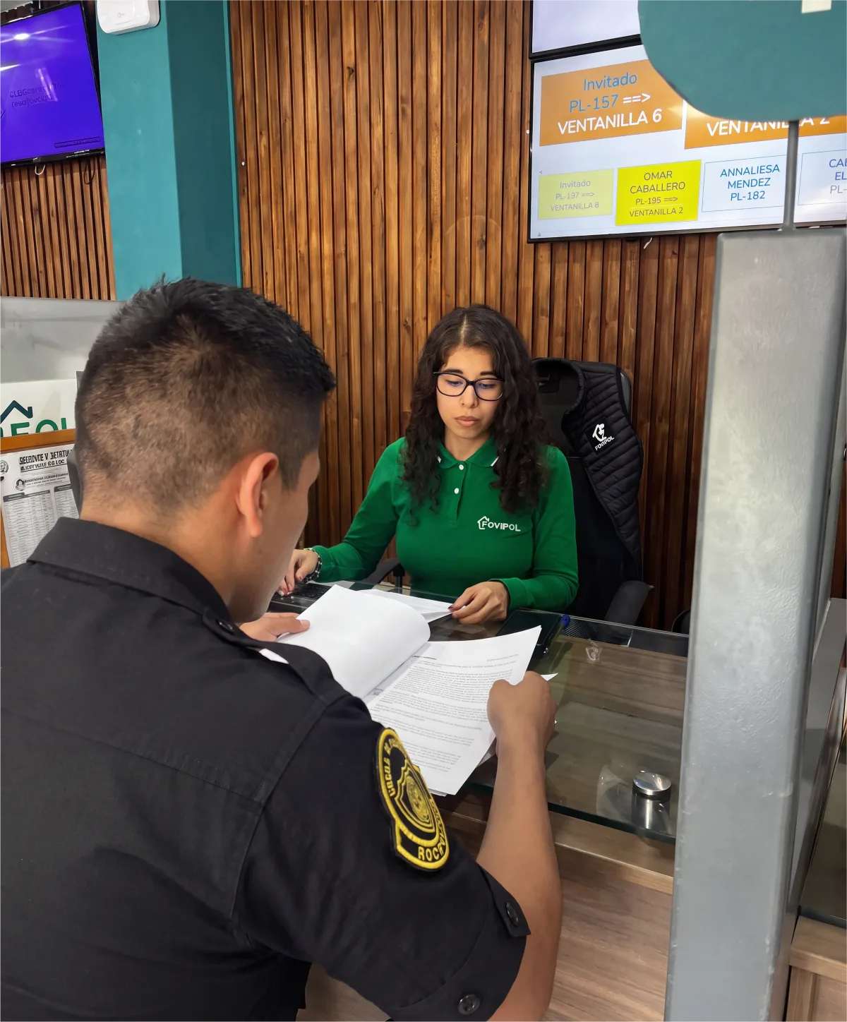 Atención presencial en ventanilla FOVIPOL