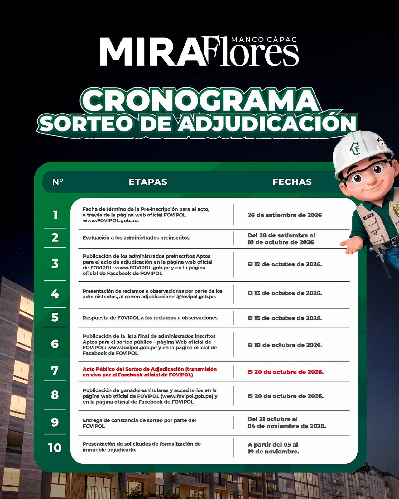 Comunicado Oficial (Izquierda)