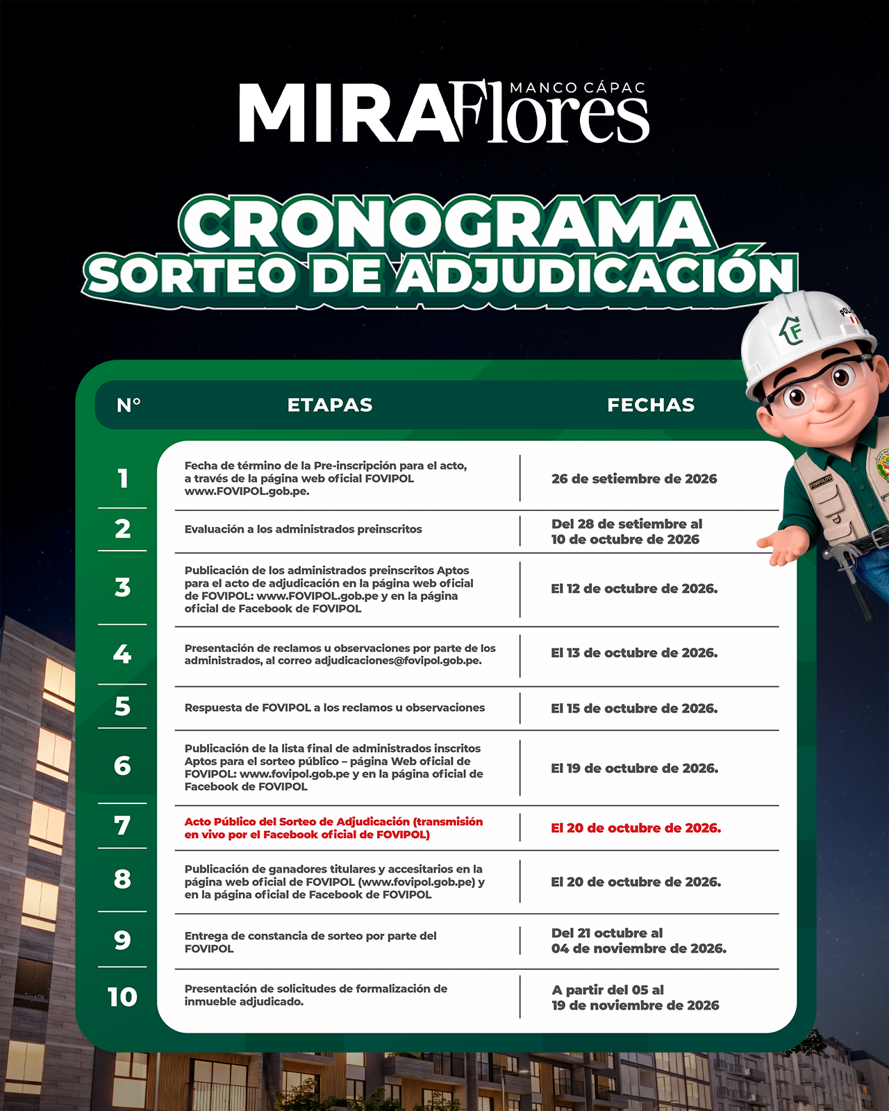 Comunicado Oficial (Izquierda)
