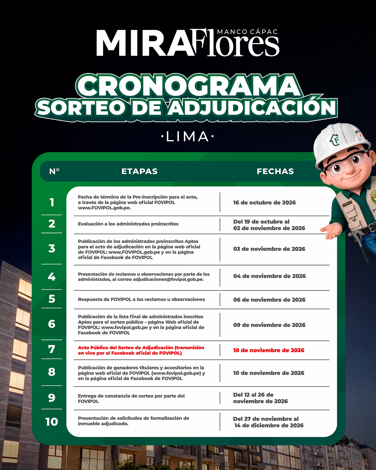 Comunicado Oficial (Izquierda)