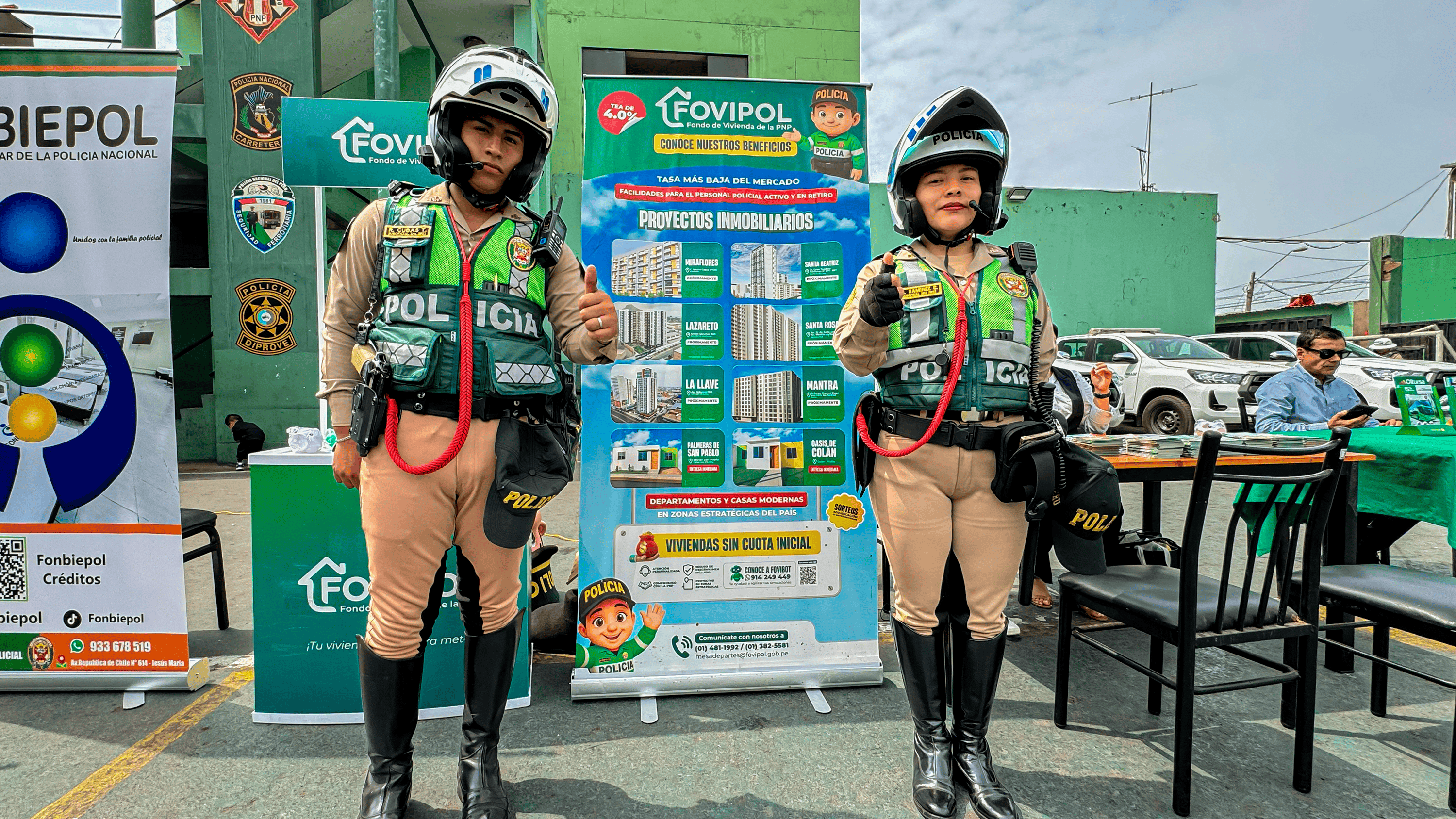 FOVIPOL brindó asesoría integral a más de 150 efectivos policiales en la Dirección de Tránsito de La Victoria