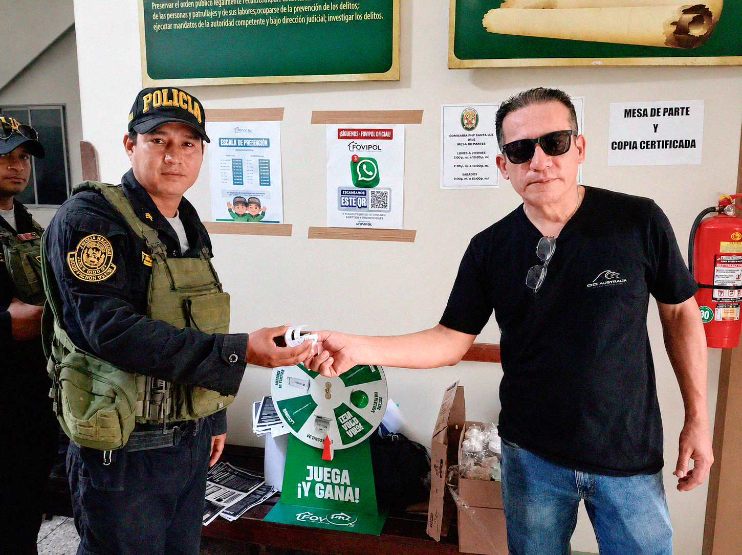 "FOVIPOL Cerca de Ti": la institución recorre la ciudad de Pucallpa para acercar sus servicios a la familia policial
