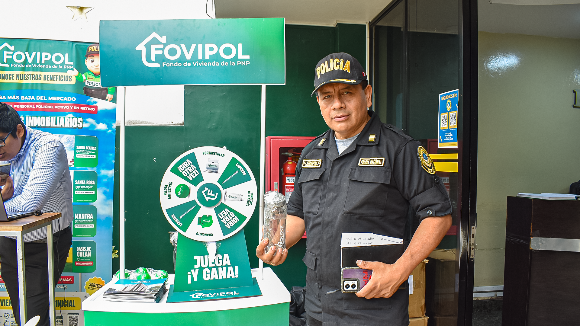 FOVIPOL participó en jornada informativa dirigida al personal de la Policía Nacional del Perú