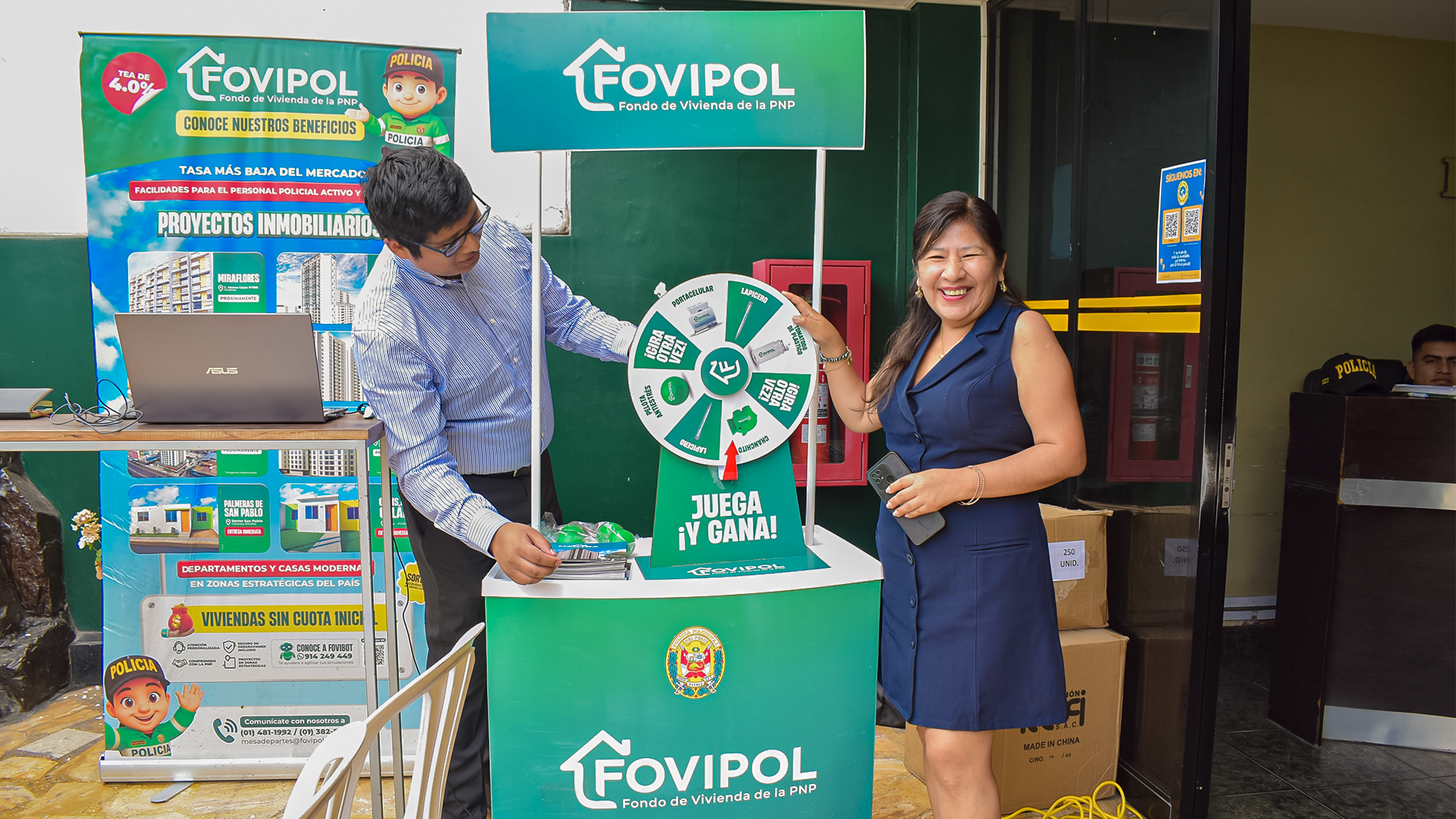 FOVIPOL participó en jornada informativa dirigida al personal de la Policía Nacional del Perú