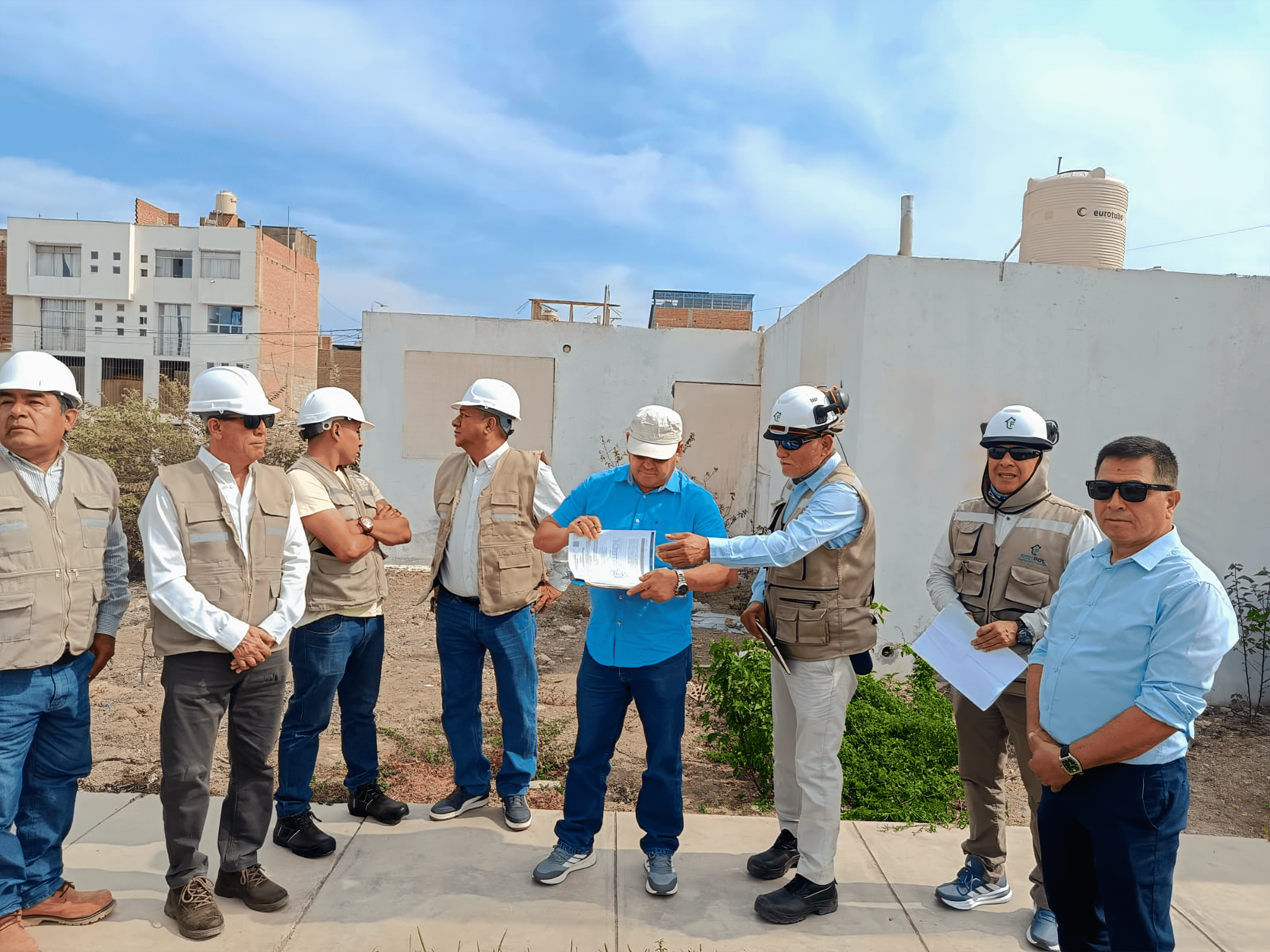 FOVIPOL firmó acta de entrega de 98 lotes para el inicio del proyecto de vivienda La Purísima en Chiclayo