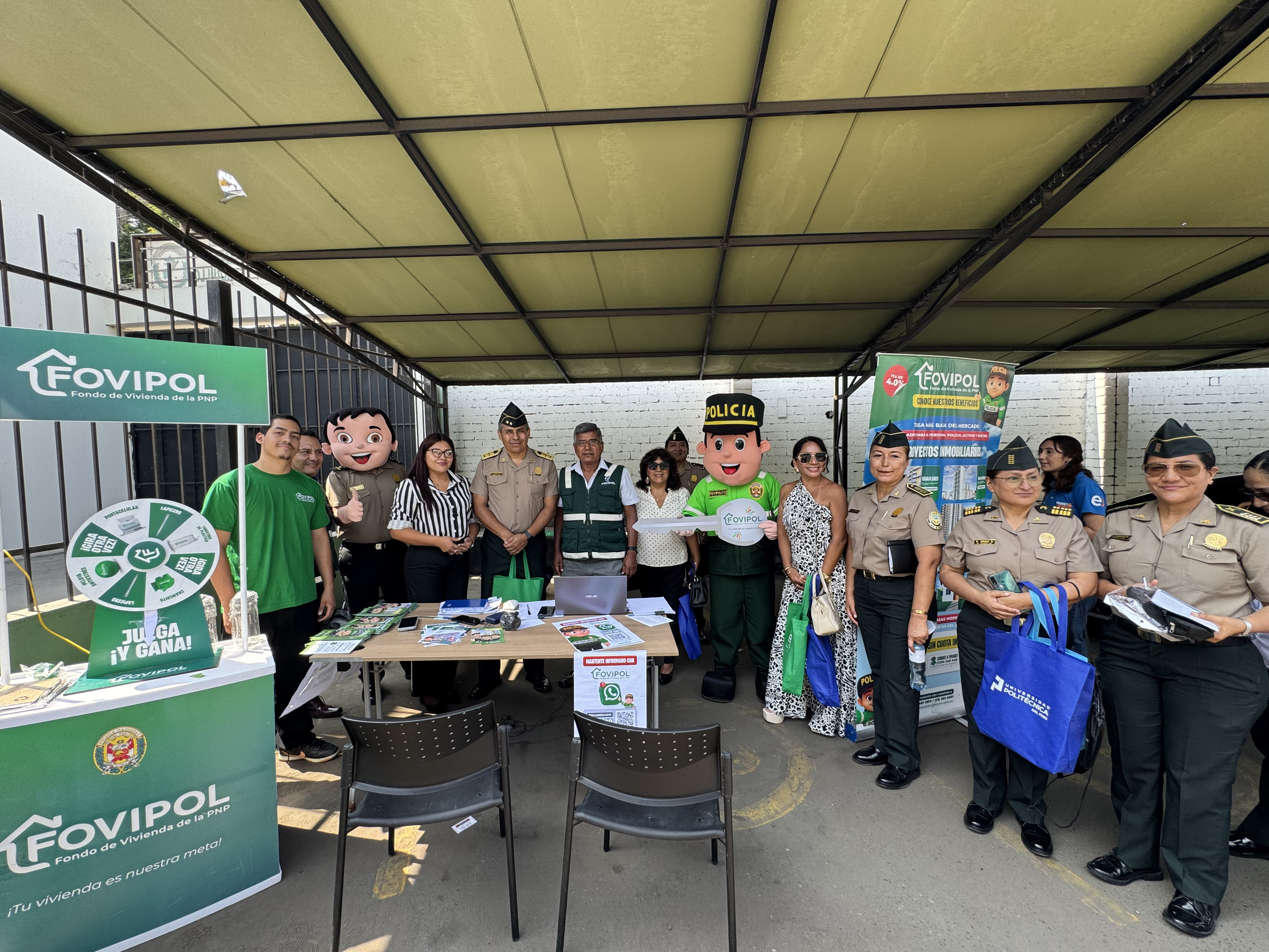 FOVIPOL brindó orientación e información a más de 300 efectivos policiales