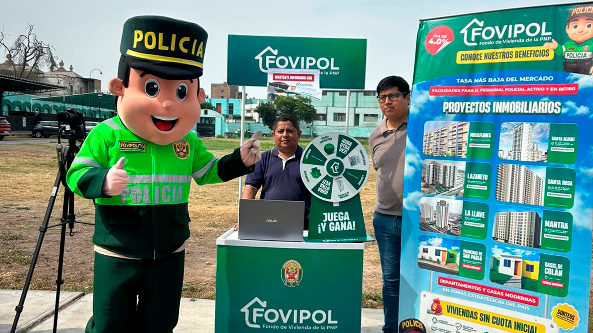 FOVIPOL participó en la Campaña Preventiva de Salud Integral dirigida al personal de la PNP y sus familias