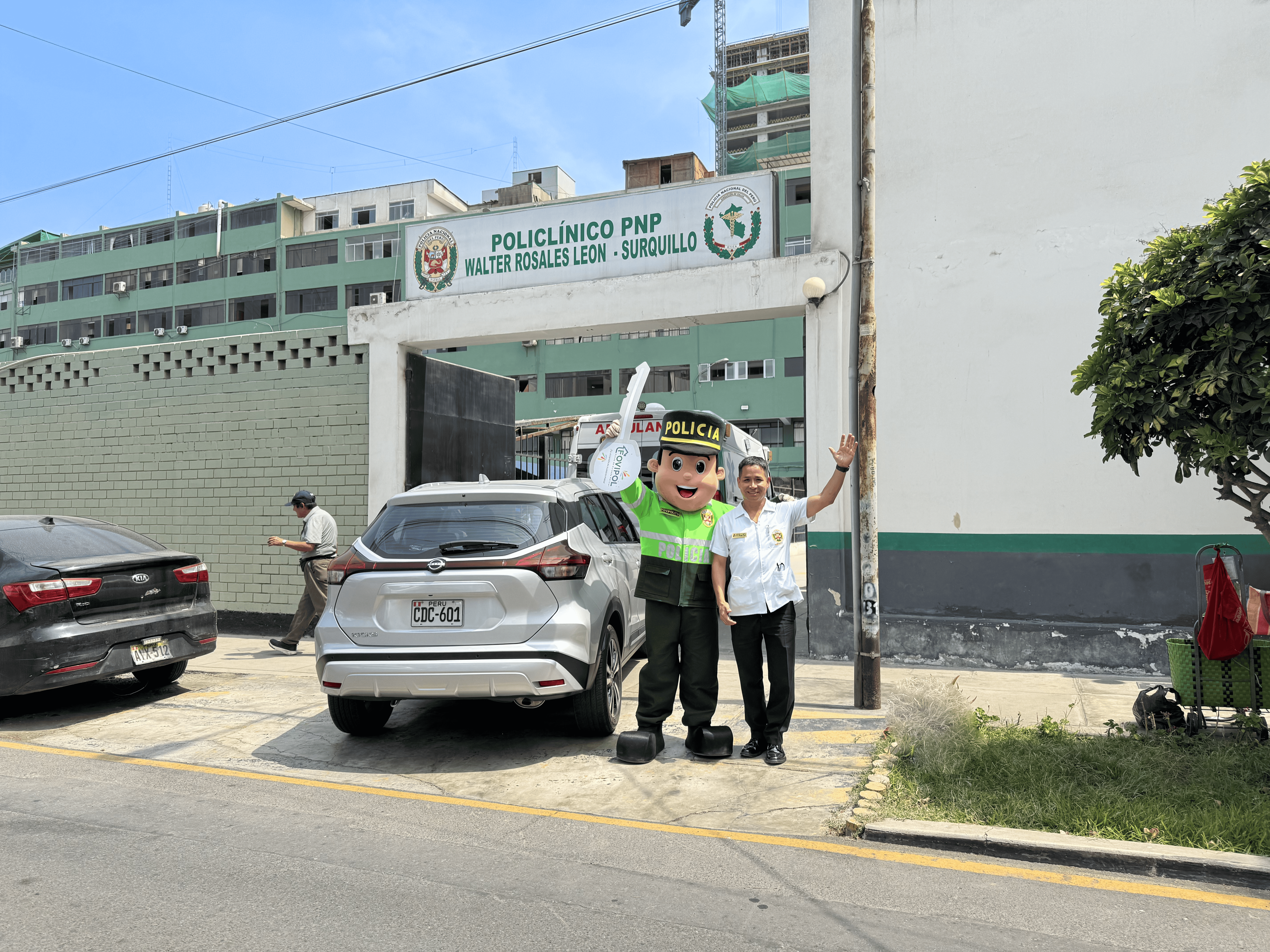 FOVIPOL participó en feria informativa dirigida al personal policial en el Policlínico PNP “Walter Rosales León”