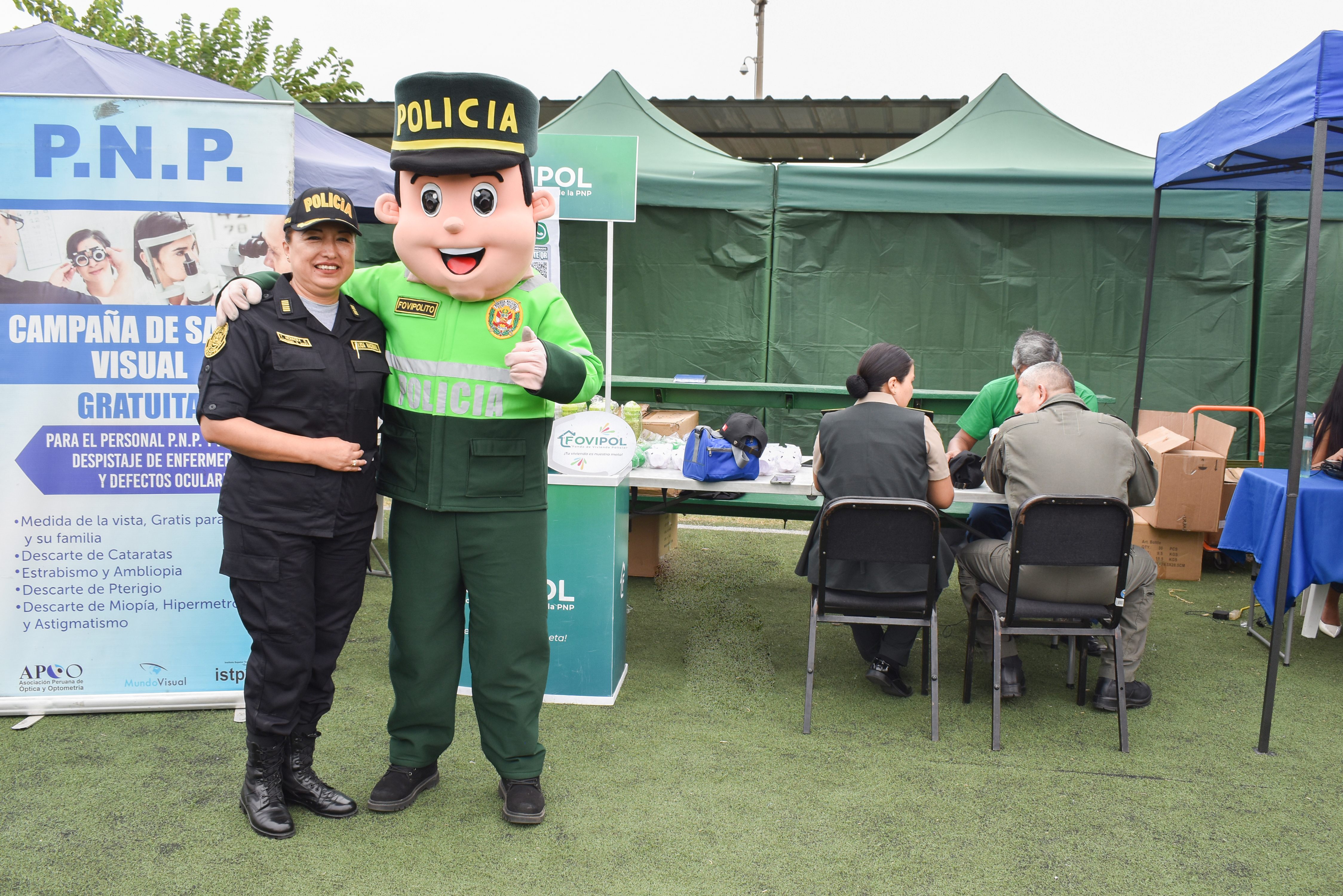 FOVIPOL brindó orientación a administrados en jornada informativa realizada en DIRAVPOL PNP