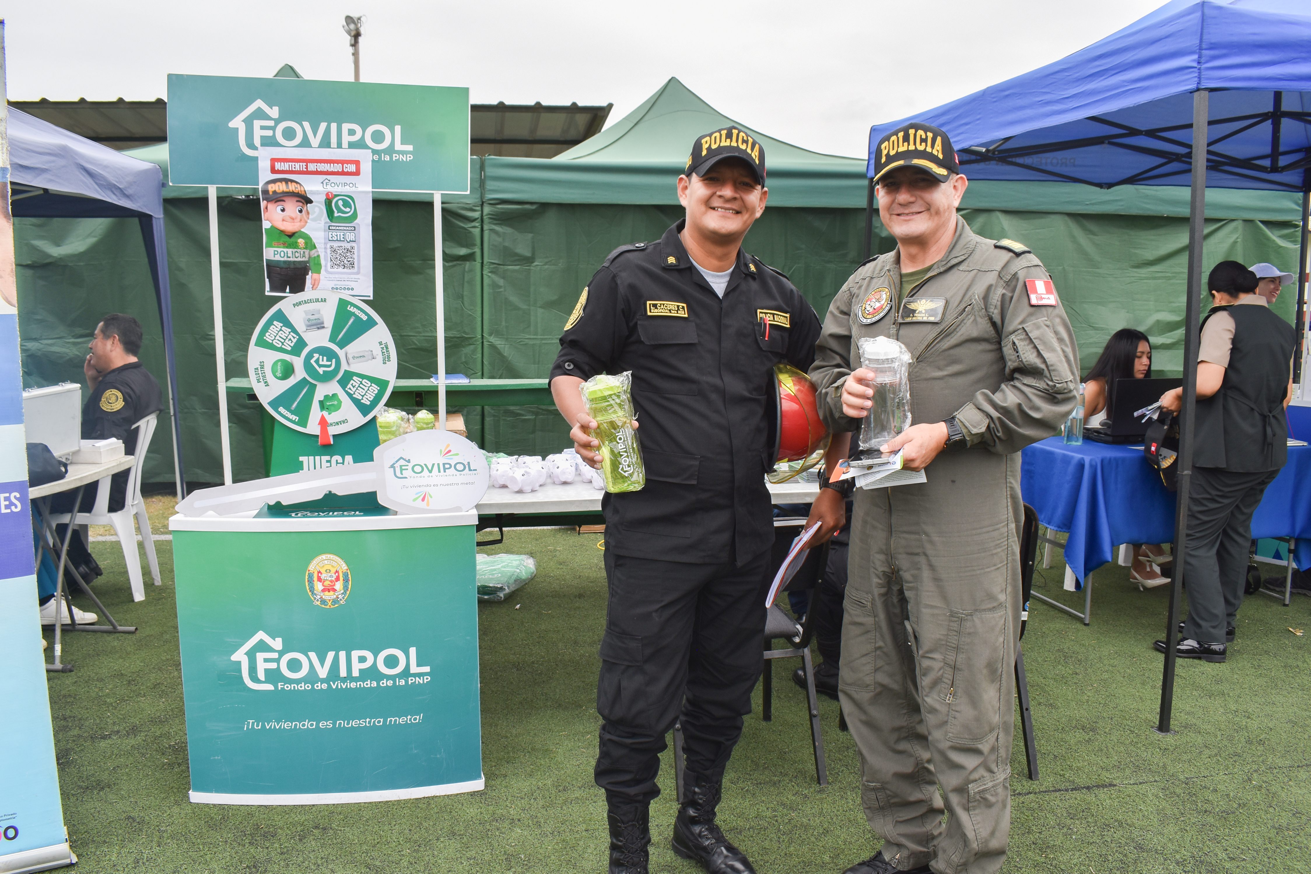 FOVIPOL brindó orientación a administrados en jornada informativa realizada en DIRAVPOL PNP