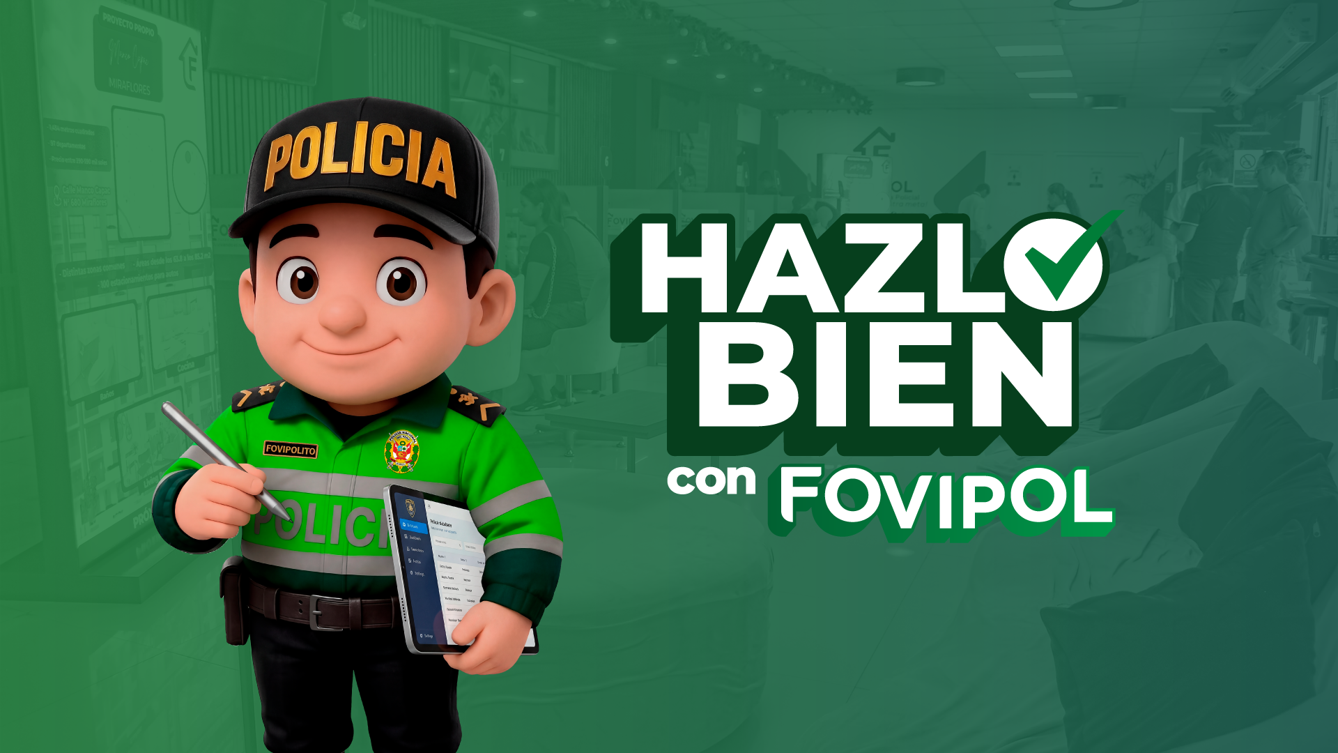 FOVIPOL presenta “Hazlo Bien con FOVIPOL” para mejorar la orientación a los administrados