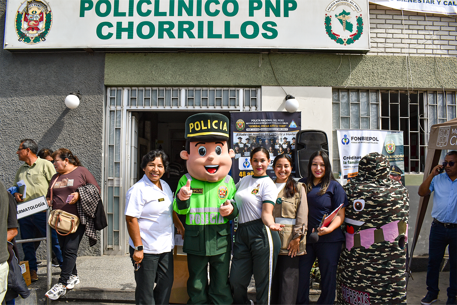 FOVIPOL "Cerca de Ti" participó en la Campaña de Salud Integral "Acercando la Salud a la Familia Policial"