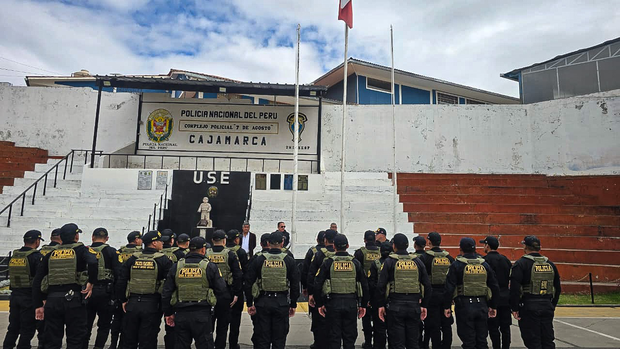Cajamarca recibió la jornada “FOVIPOL Cerca de Ti” con atención a más de 380 efectivos policiales