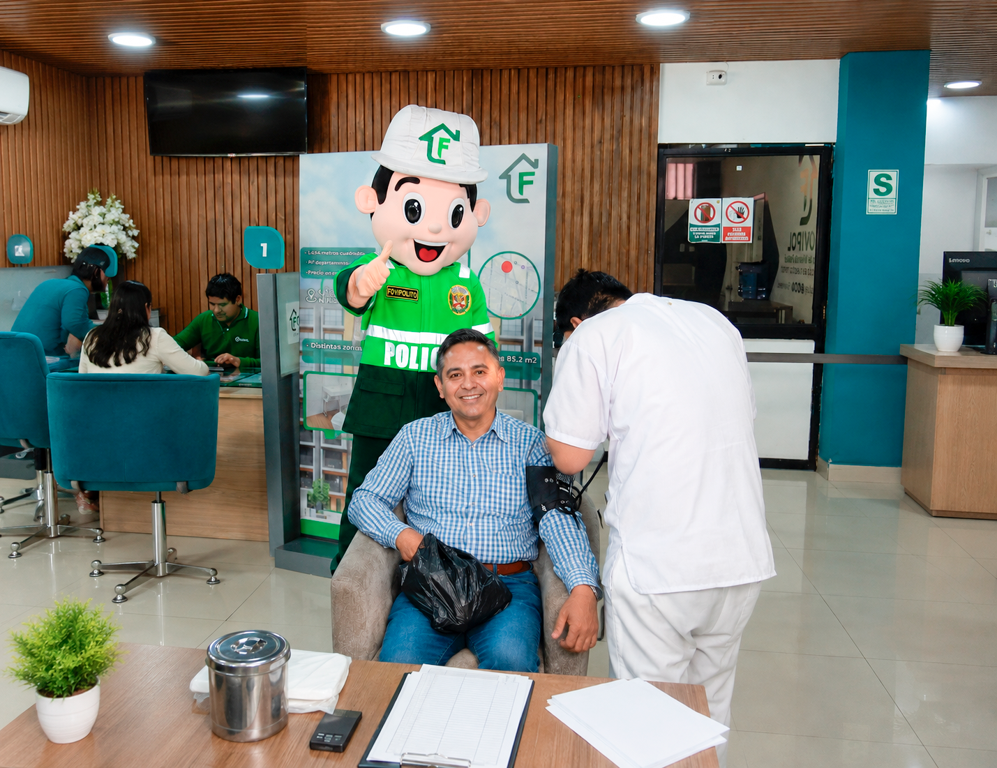El cambio empieza por las personas: FOVIPOL lleva salud a sus administrados