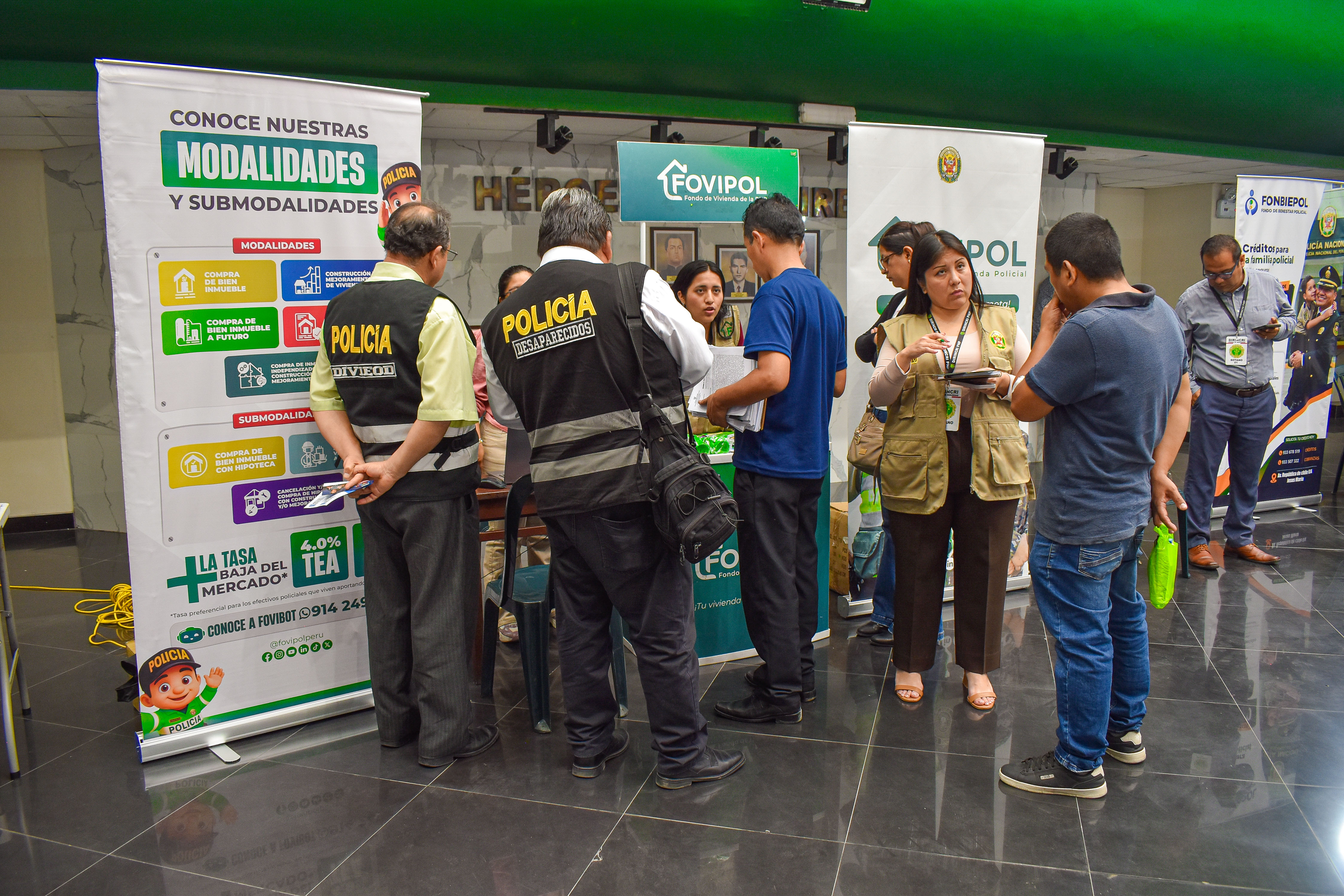 Iniciativa "FOVIPOL Cerca de Ti" llevó atención directa y personalizada a la DIRINCRI