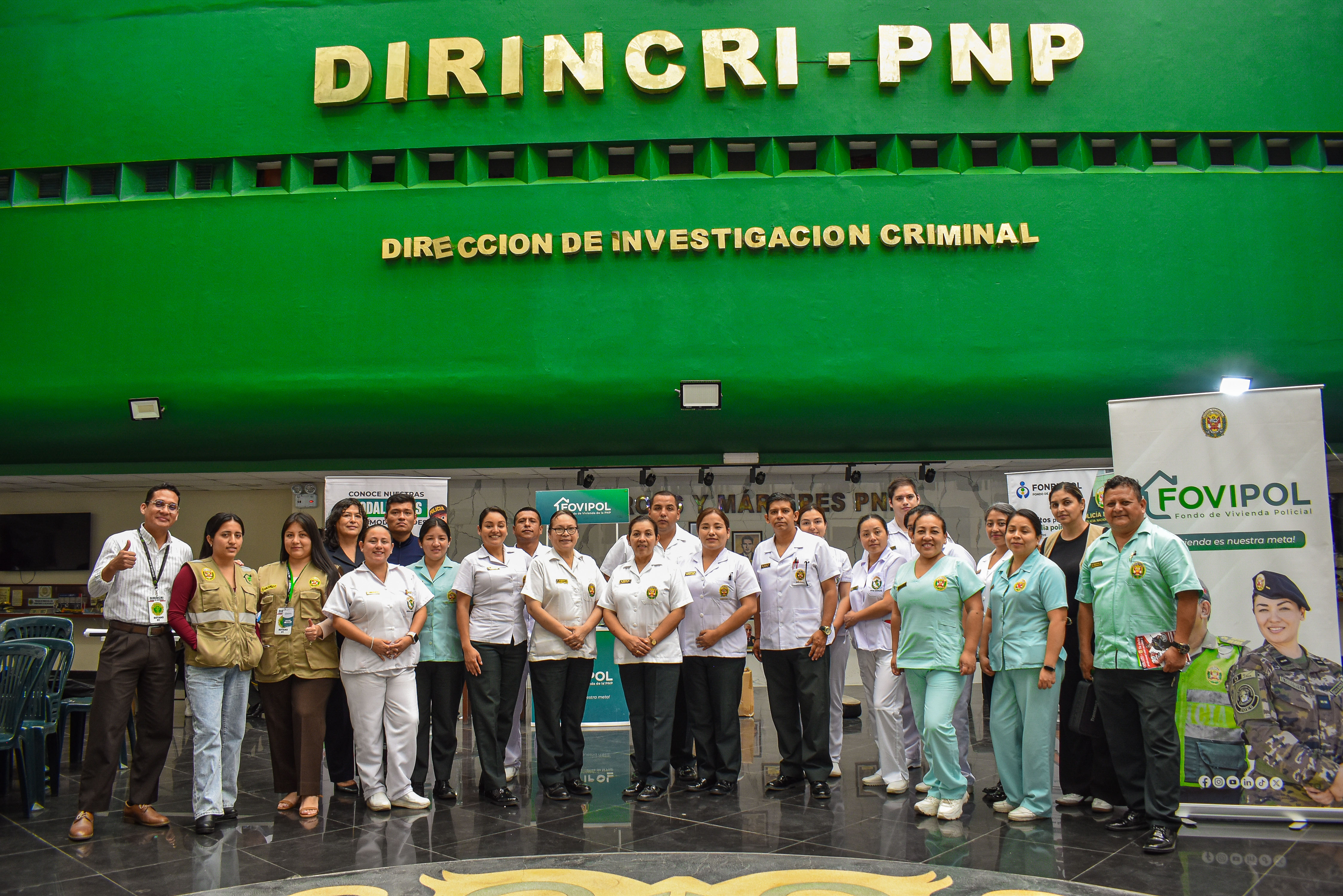 Iniciativa "FOVIPOL Cerca de Ti" llevó atención directa y personalizada a la DIRINCRI