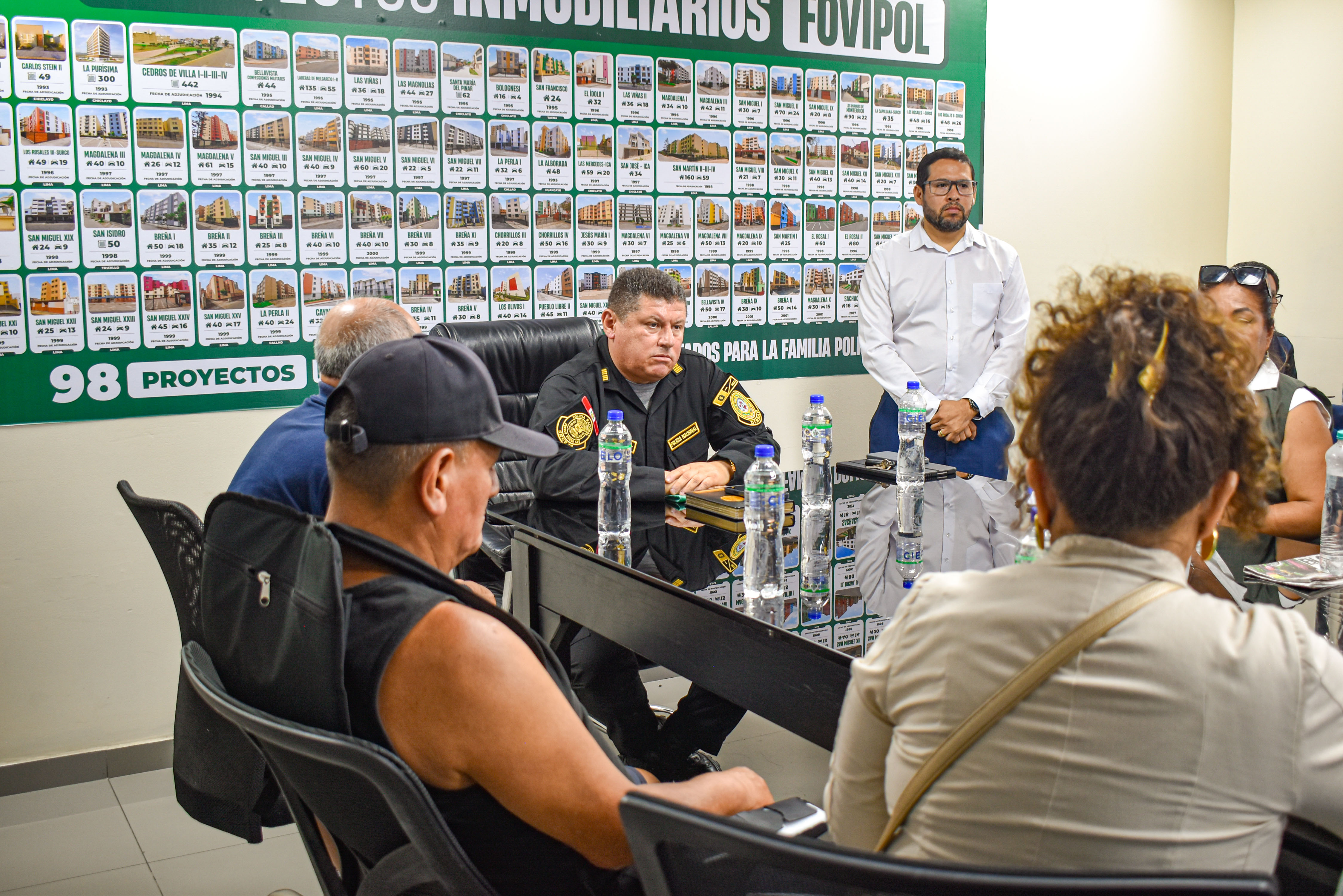 FOVIPOL impulsa mesa de trabajo con asociaciones de personal PNP en retiro para atender consultas sobre la devolución del 3%