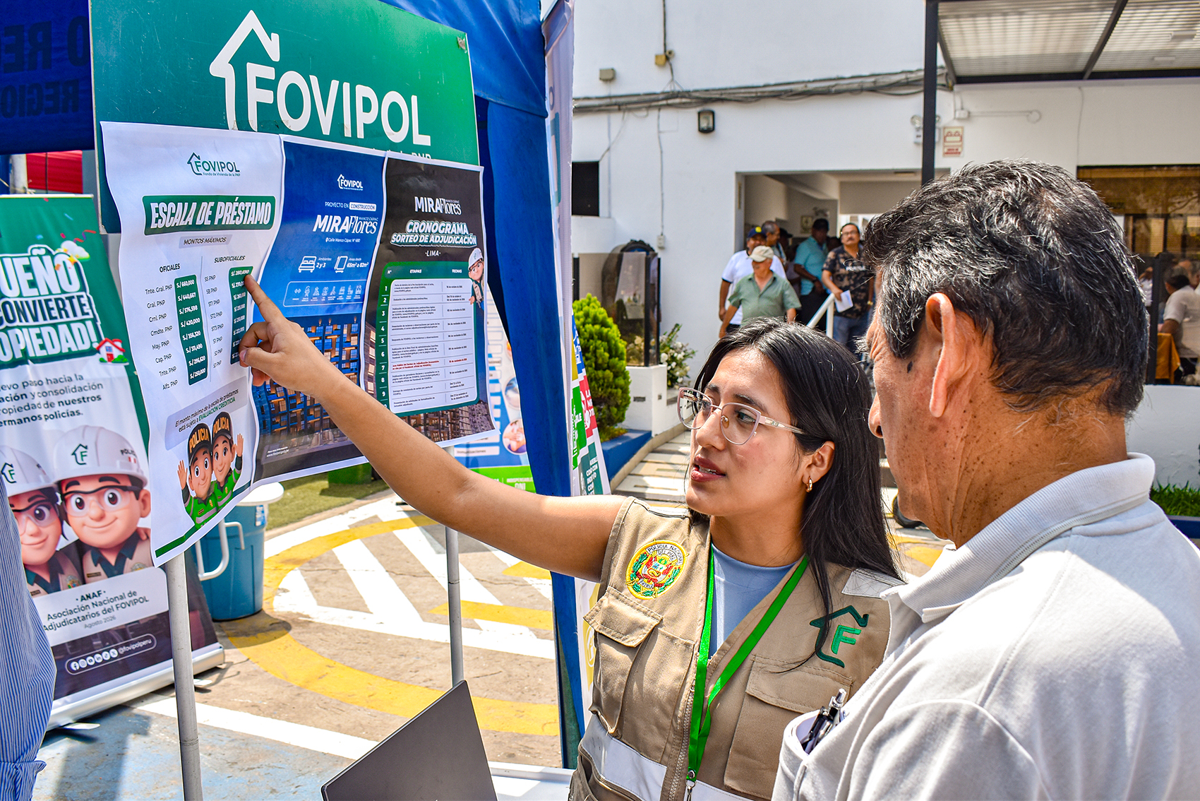 FOVIPOL cerca de ti: más de 50 integrantes de la familia policial recibieron asesoría e información de vivienda